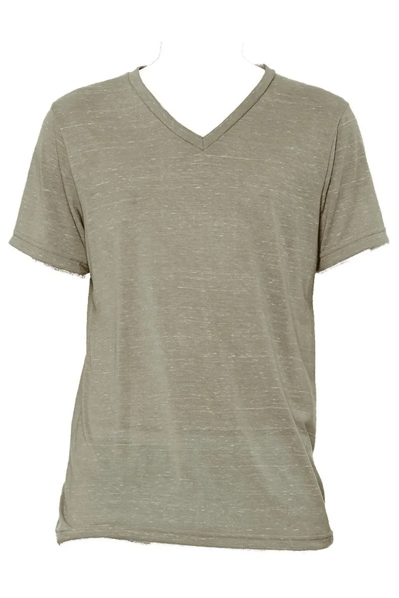 Jesus Loves Forgives Saves Unisex V-Neck Tee