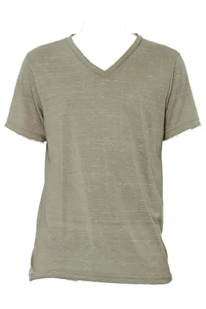 Jesus Loves Forgives Saves Unisex V-Neck Tee