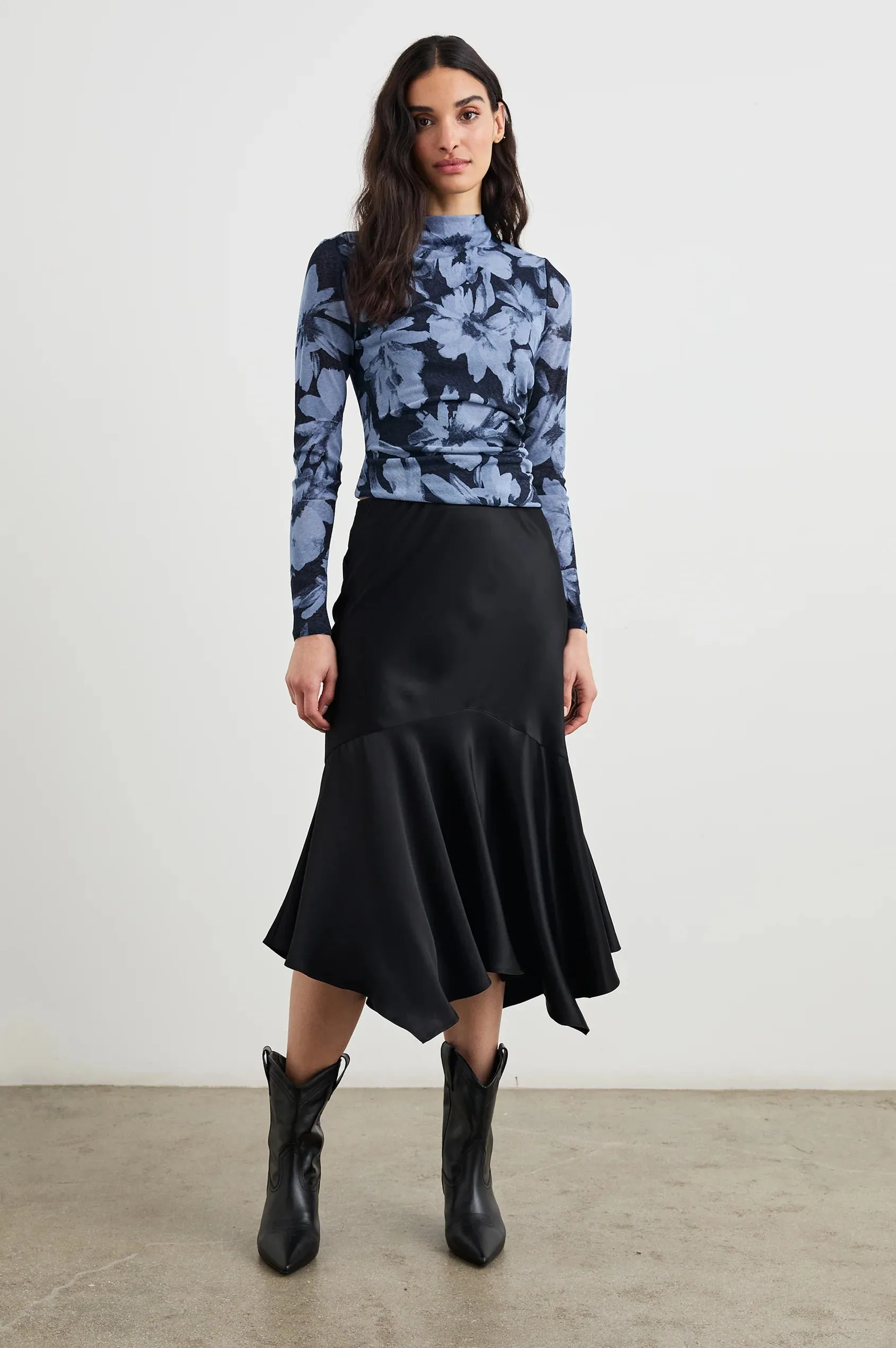 Joelle Top - Midnight Lily