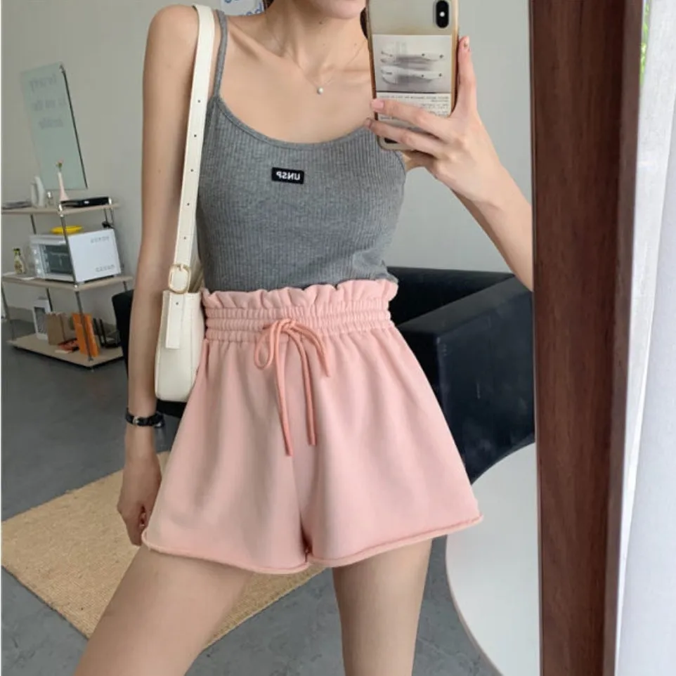 Jogger Elastic Waist Shorts