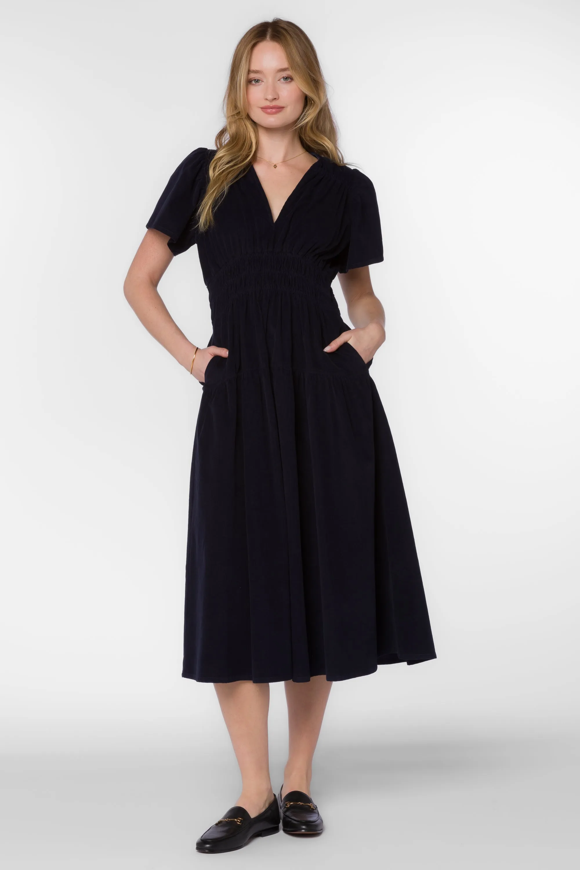 Julia Dark Navy Dress