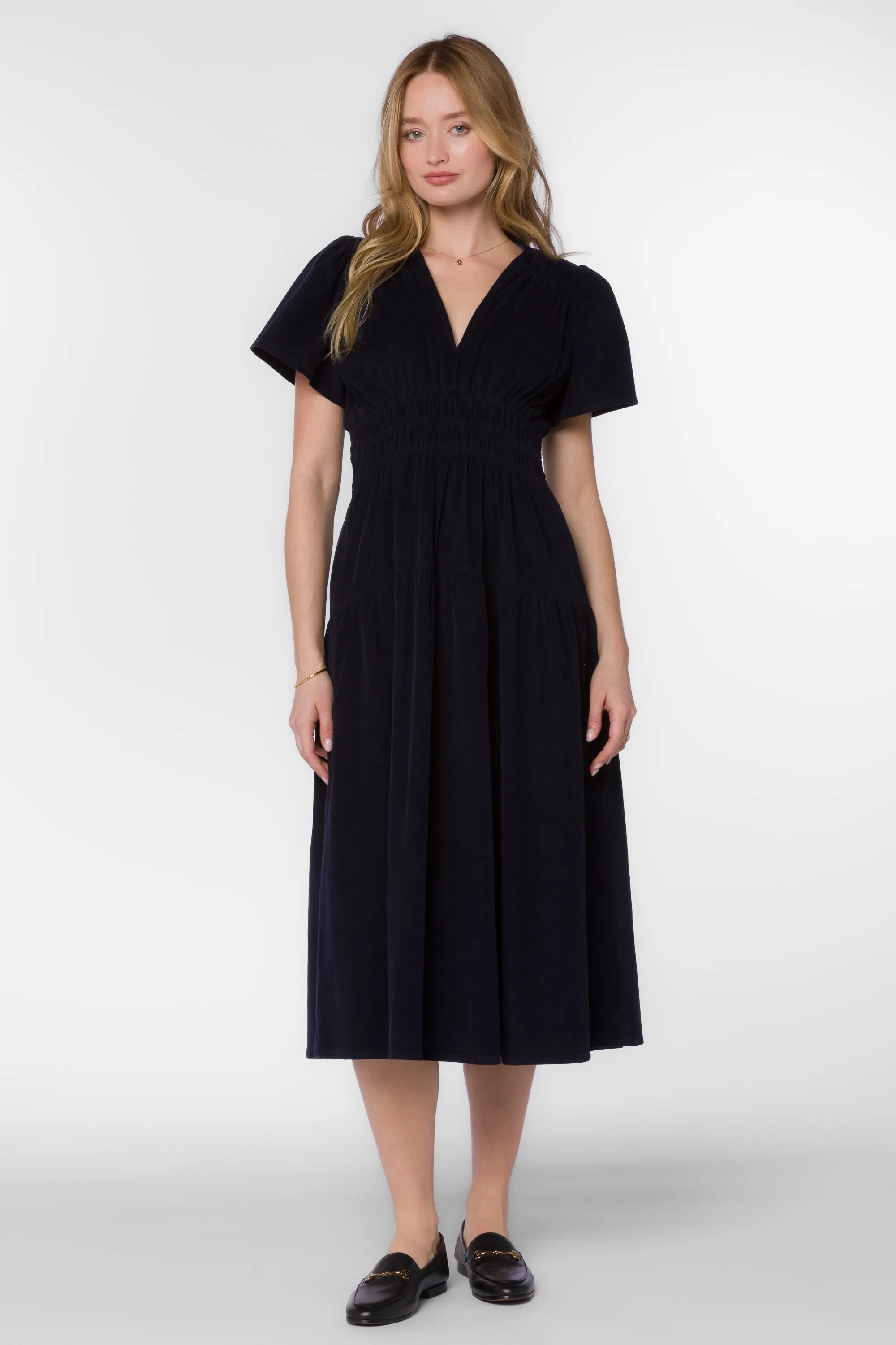 Julia Dark Navy Dress