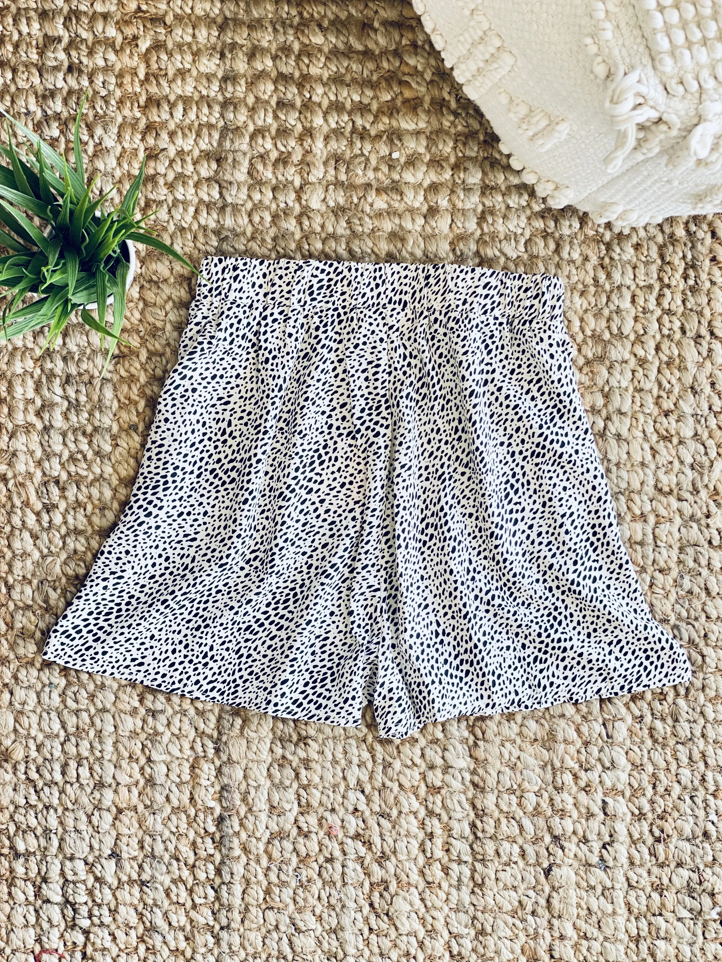 Keep It Light Dalmatian Shorts