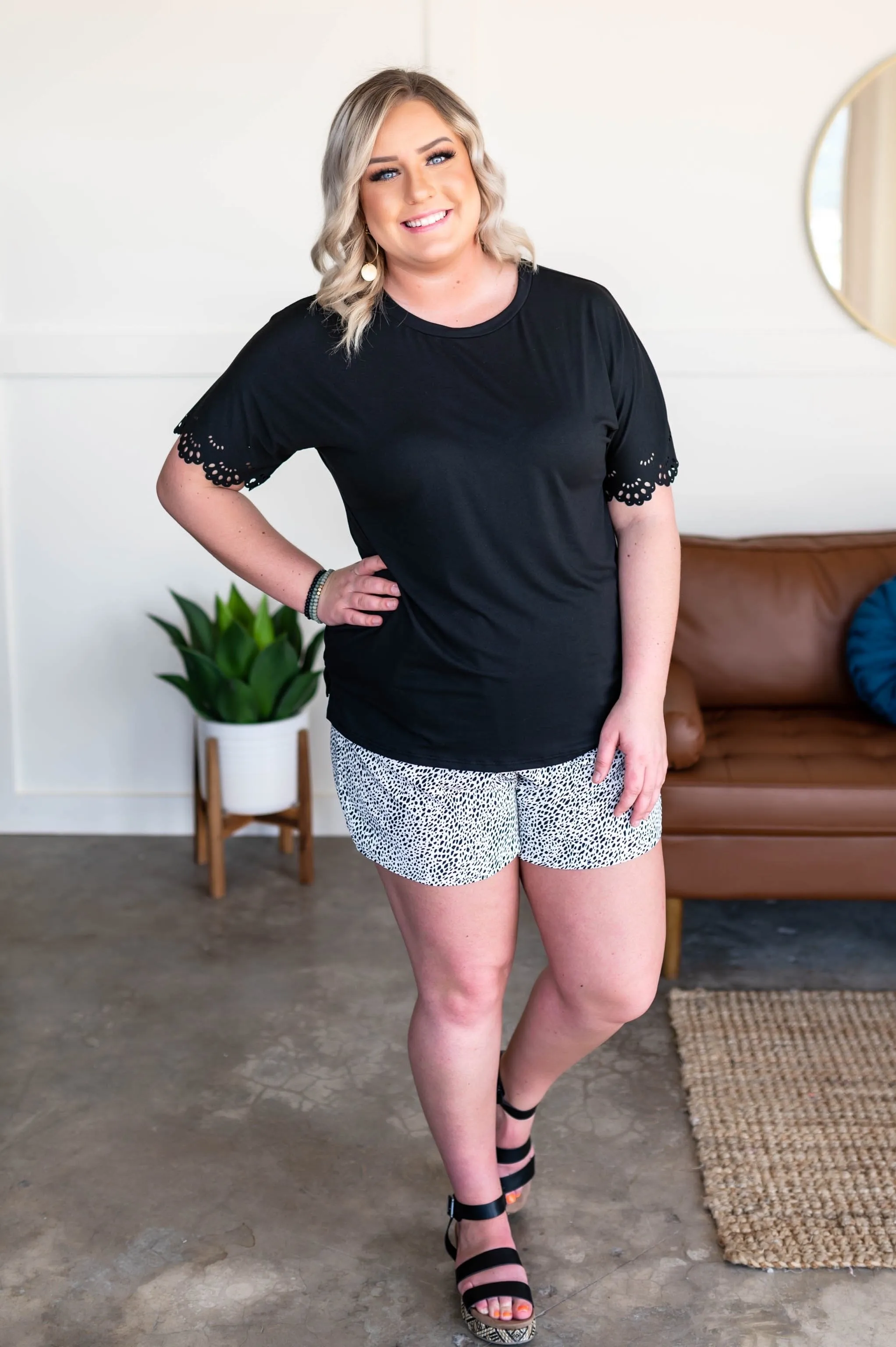 Keep It Light Dalmatian Shorts