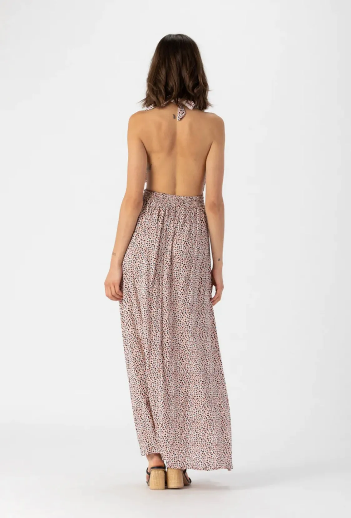 Kelia Maxi Dress | Wild Pink