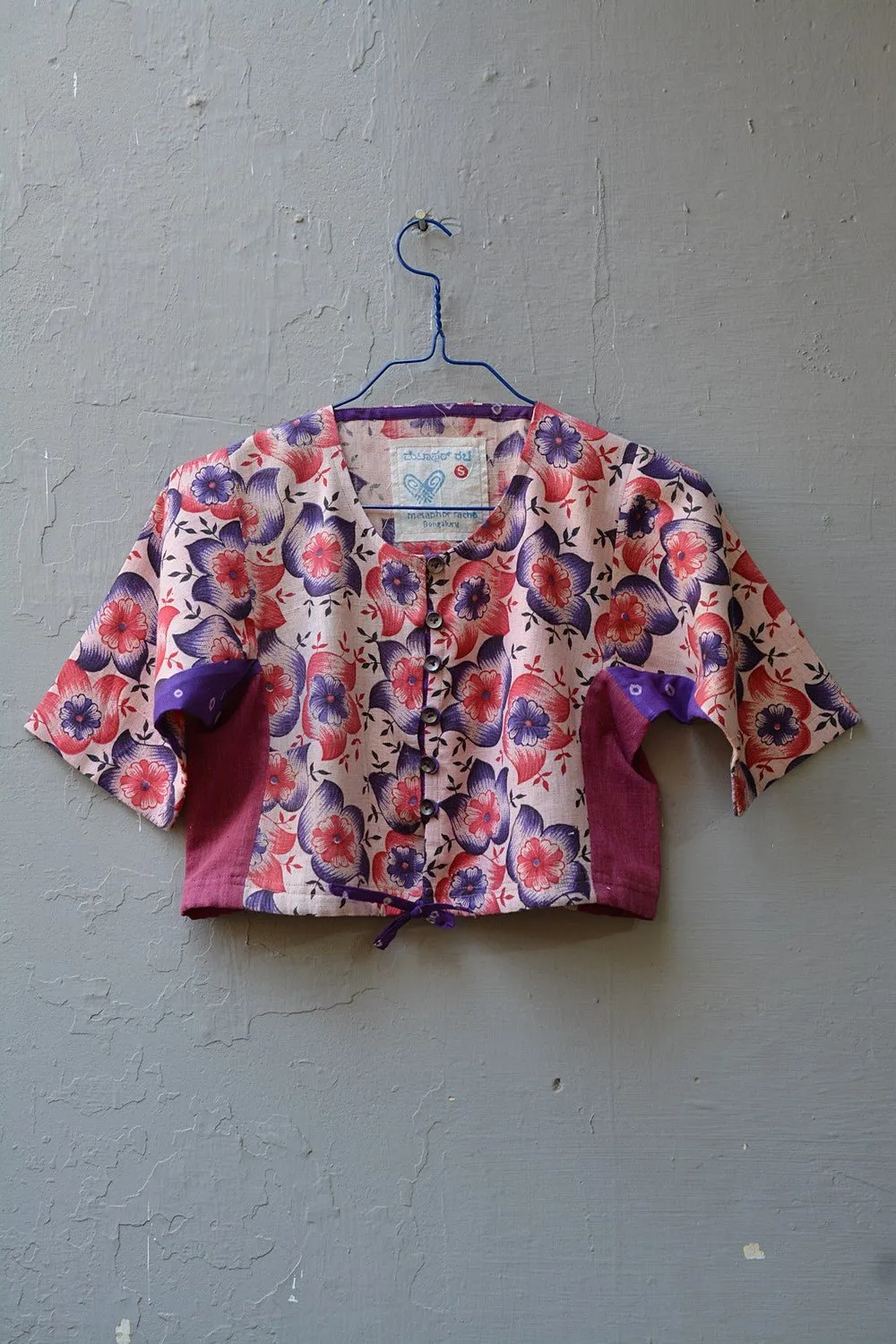 Khadi Blouse - Printed Kubsa