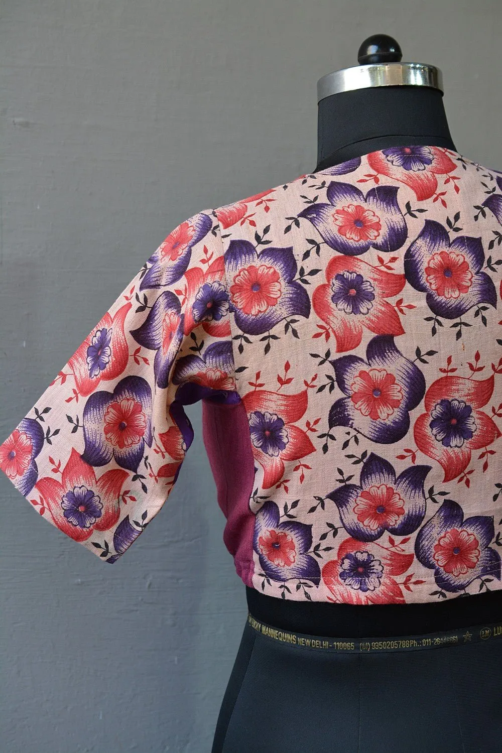 Khadi Blouse - Printed Kubsa