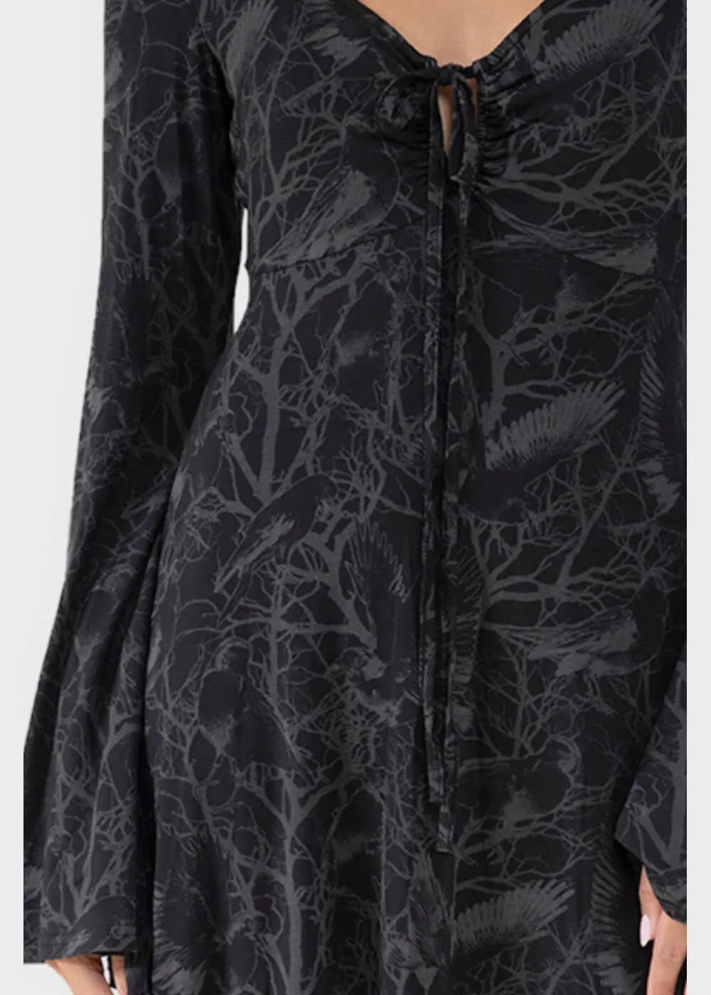 Killstar Raven Shade Maxi Dress Black
