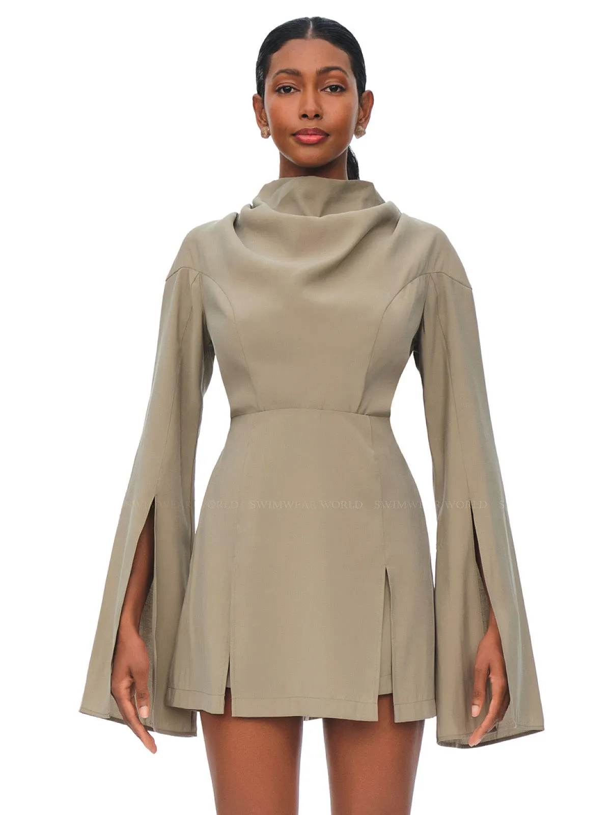 Kula Cowl Neck Bodysuit-Kula Skort ::RET