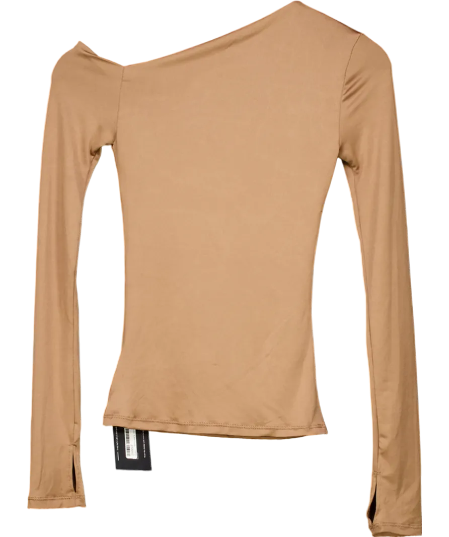 Label Loft Brown Gigi Top UK XS/S