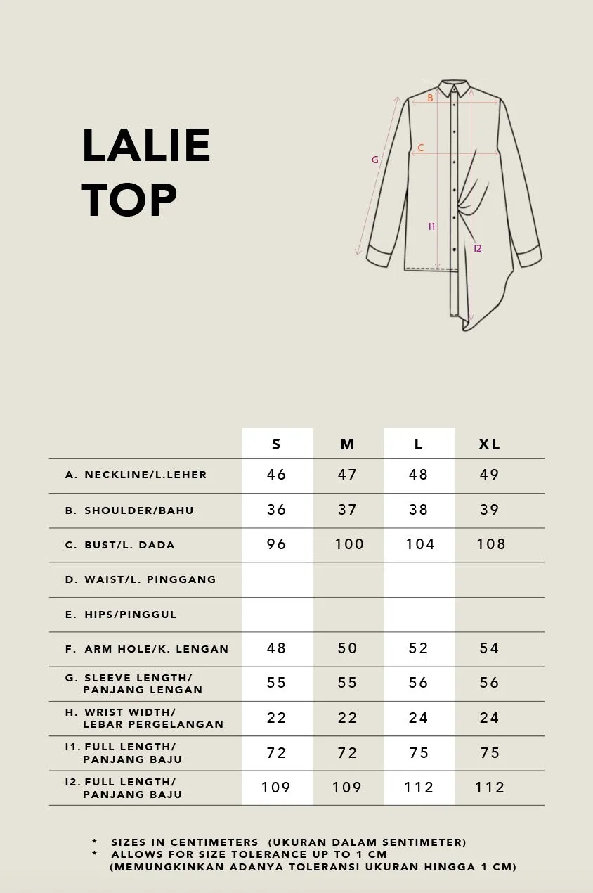 LALIE TOP PINE WHISPER
