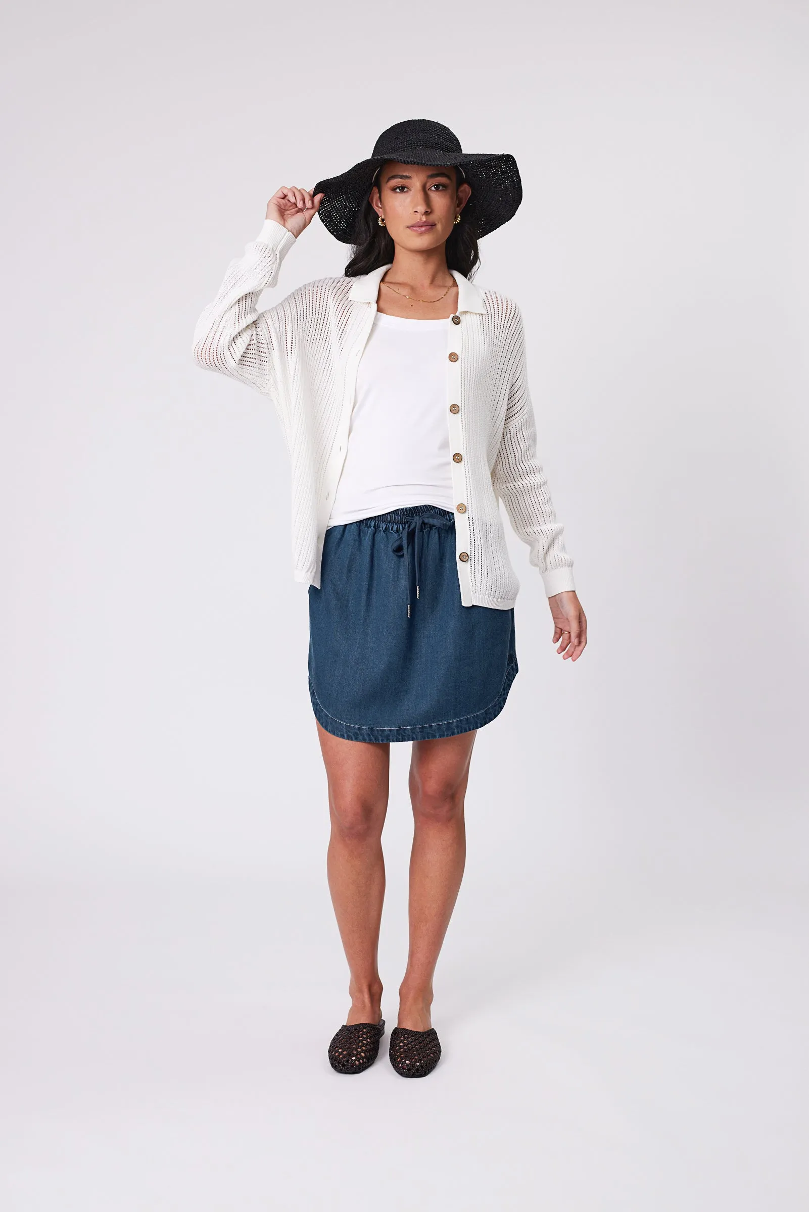 Level Tank - White