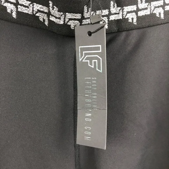 LF the Brand Metallic Logo Tape Bike Shorts Sport