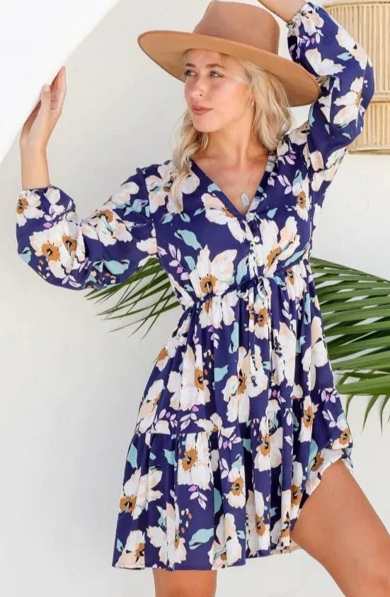 Lilah Midnight Mini Dress