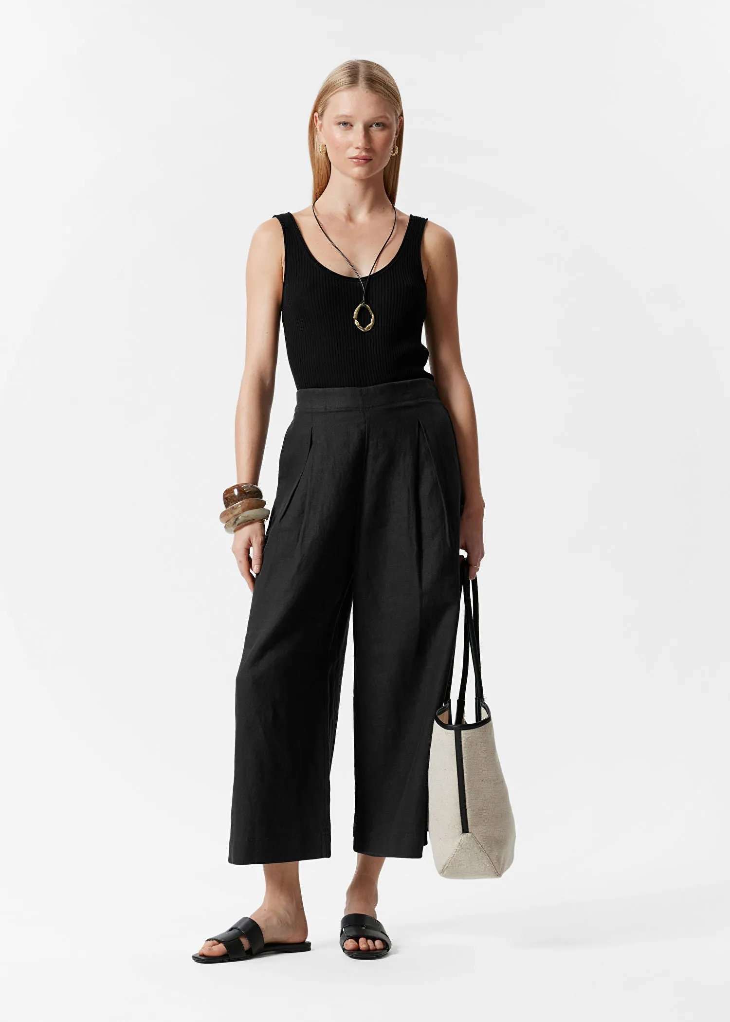 Linen Culottes