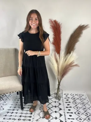 Live In The Moment Smocked Tiered Dress