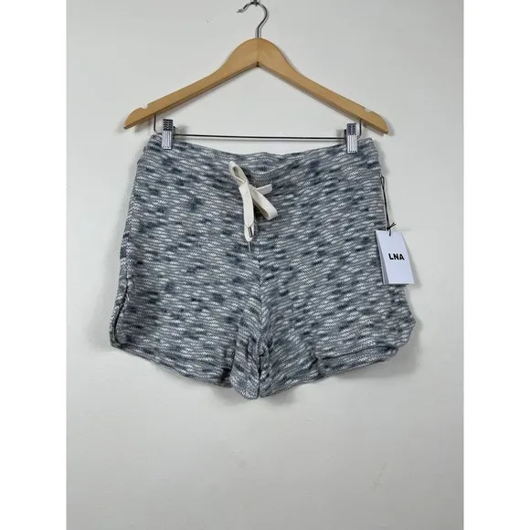 LNA Lenny Knit Shorts in Marble Size L