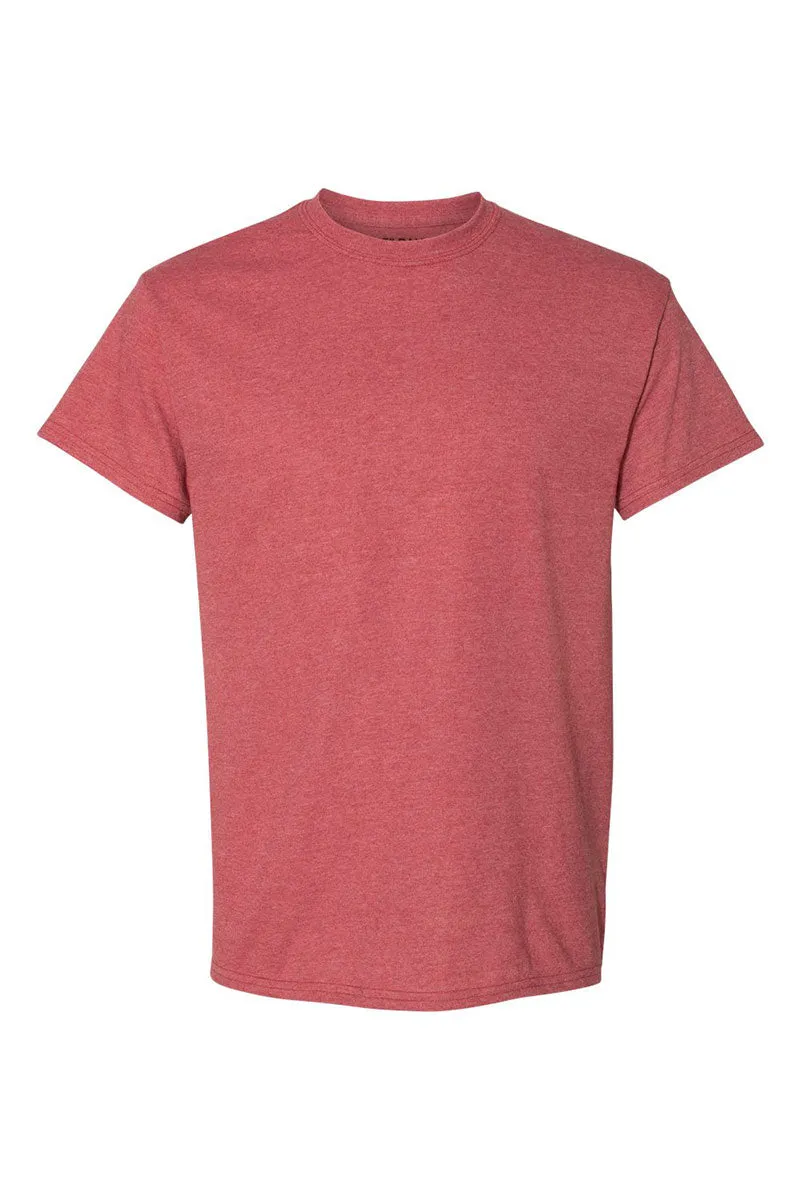Loud Mouth Football Red And White DryBlend Adult T-Shirt