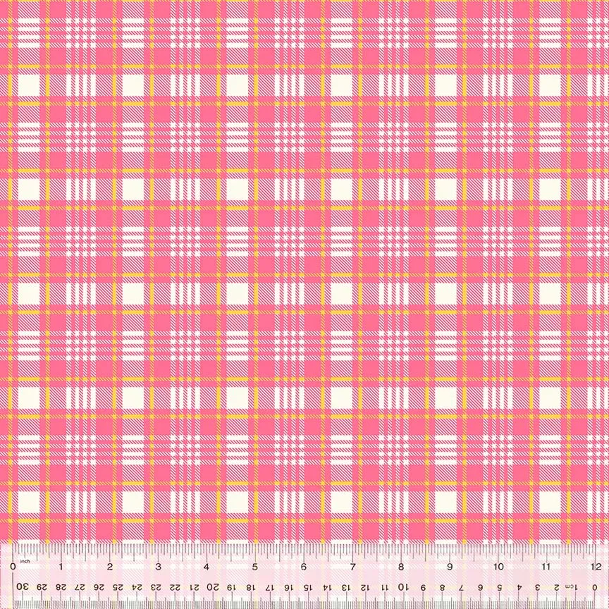 Lunchbox Plaid in Pink -- BONNY by Denyse Schmidt --- Windham Fabrics