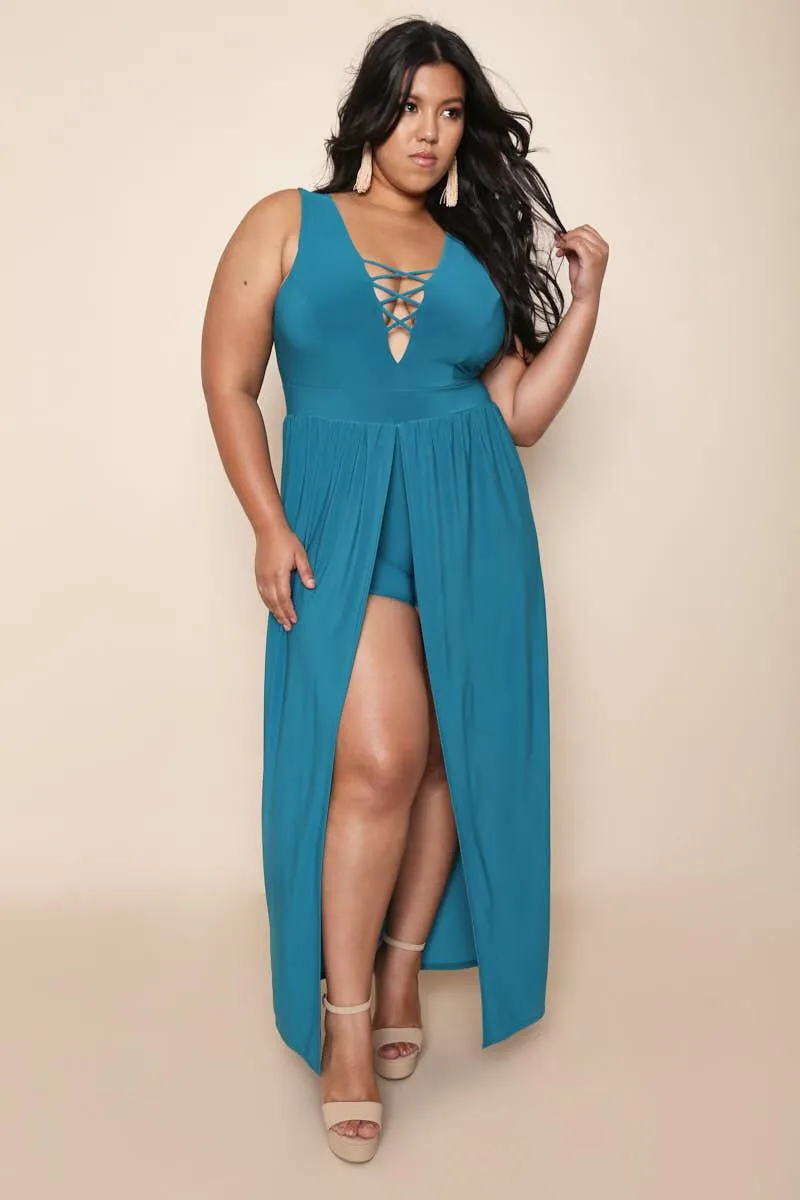 Made You Look - Maxi Romper