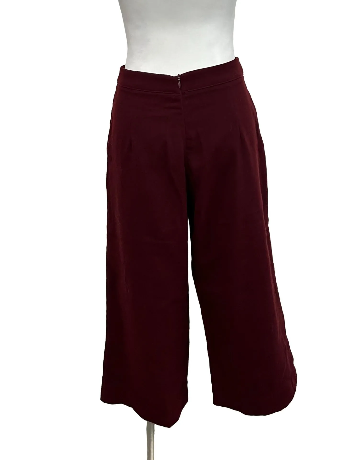 Maroon Culotes
