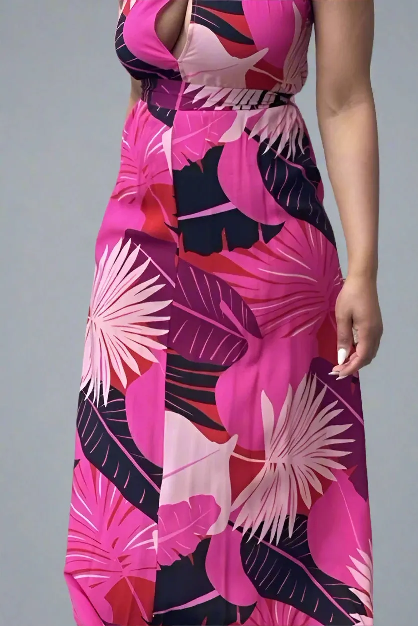 Maxi Keyhole Dress