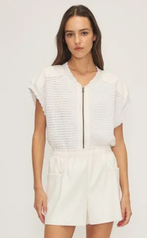 Melissa Nepton Hudson Shorts - Off White