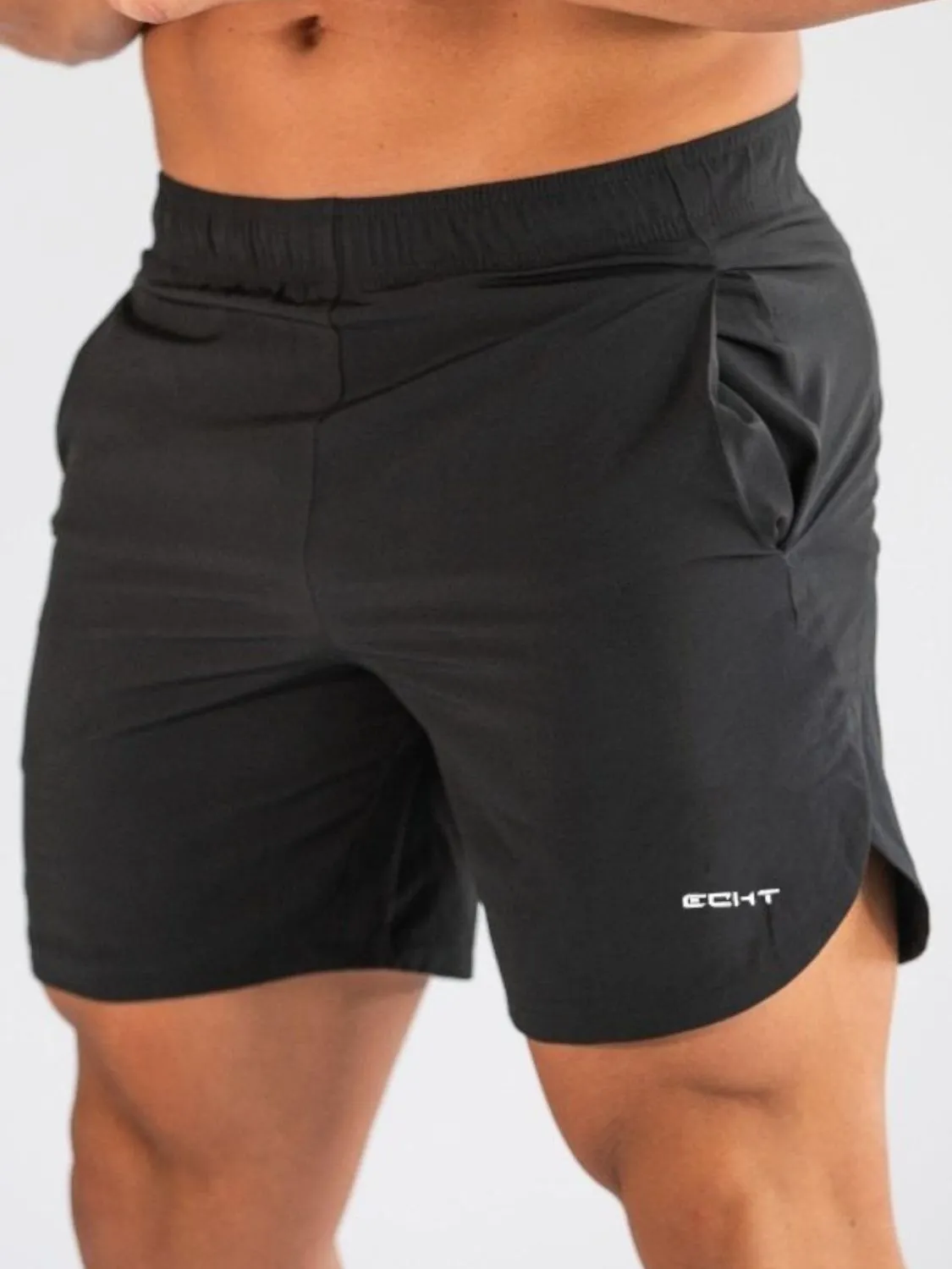 Men's Elastic Waist Active Shorts