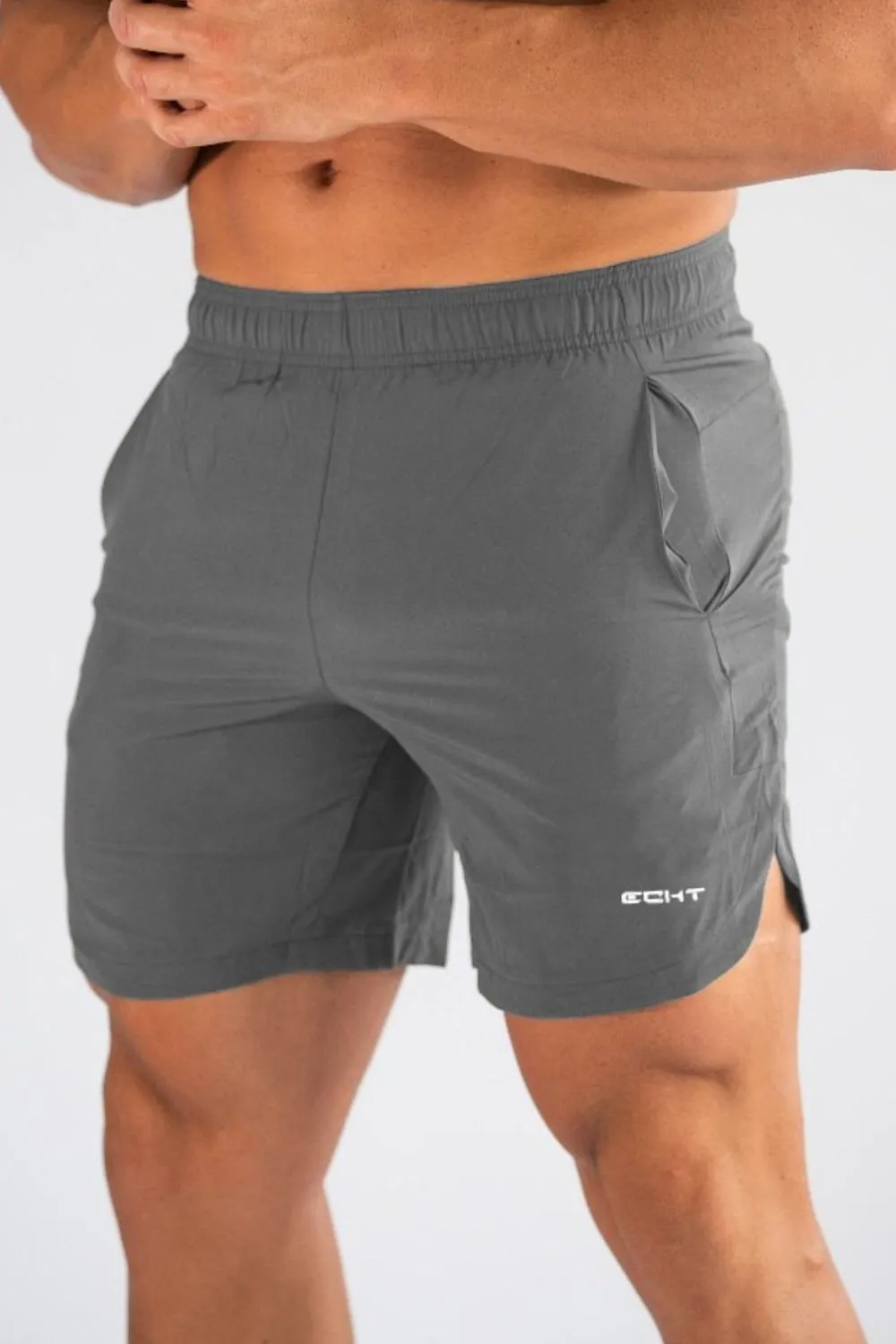 Men's Elastic Waist Active Shorts
