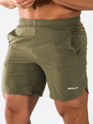 Men's Elastic Waist Active Shorts