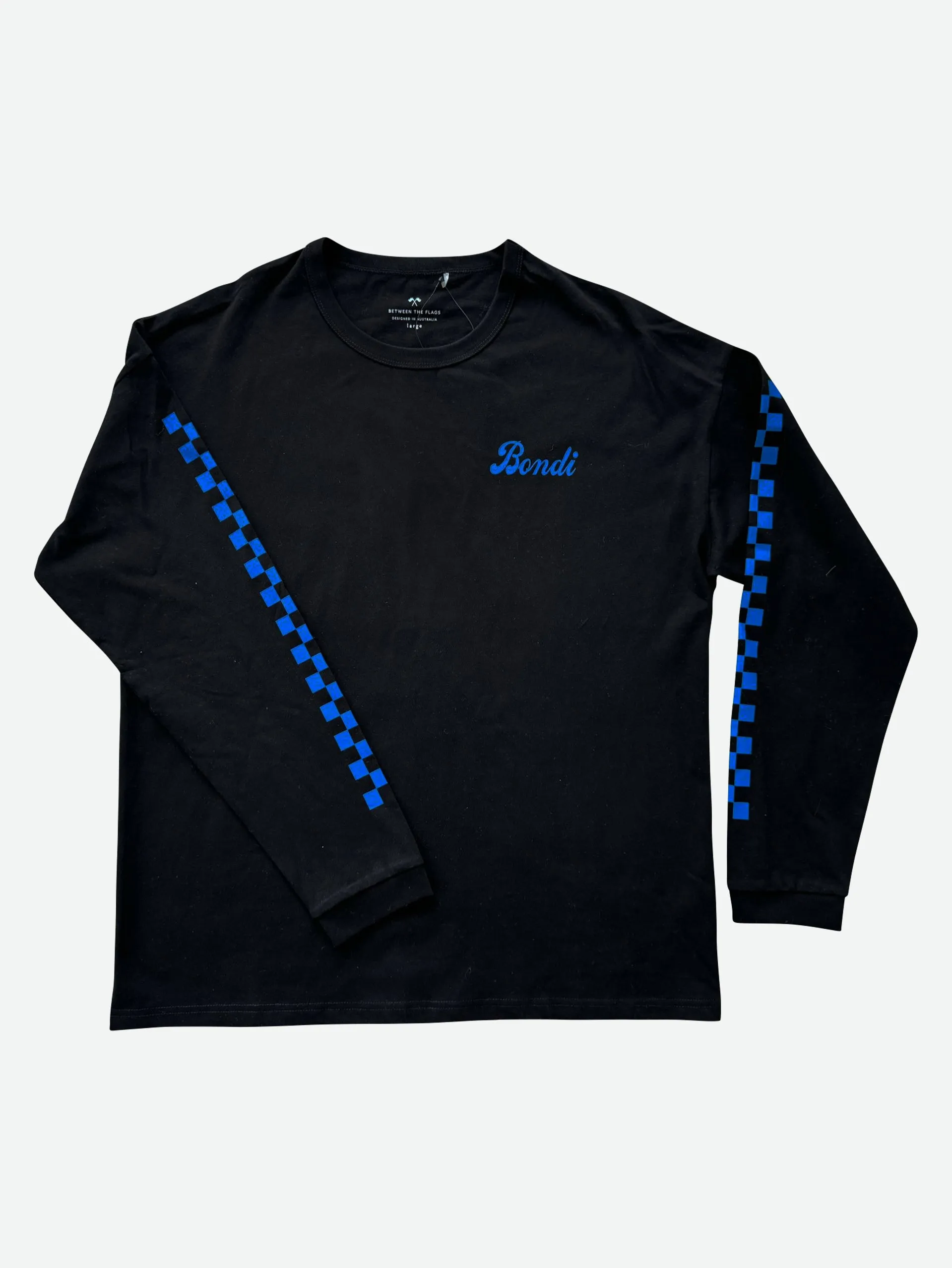 Men's Moto Long Sleeve Tee (Black)