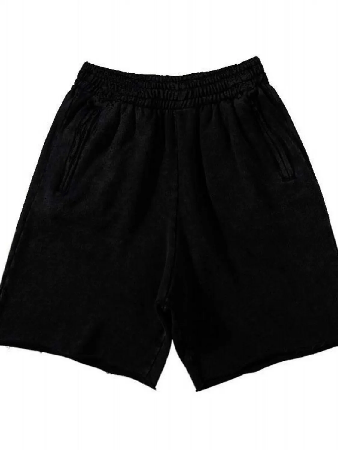 Men's Plus Size Elastic Waist Shorts