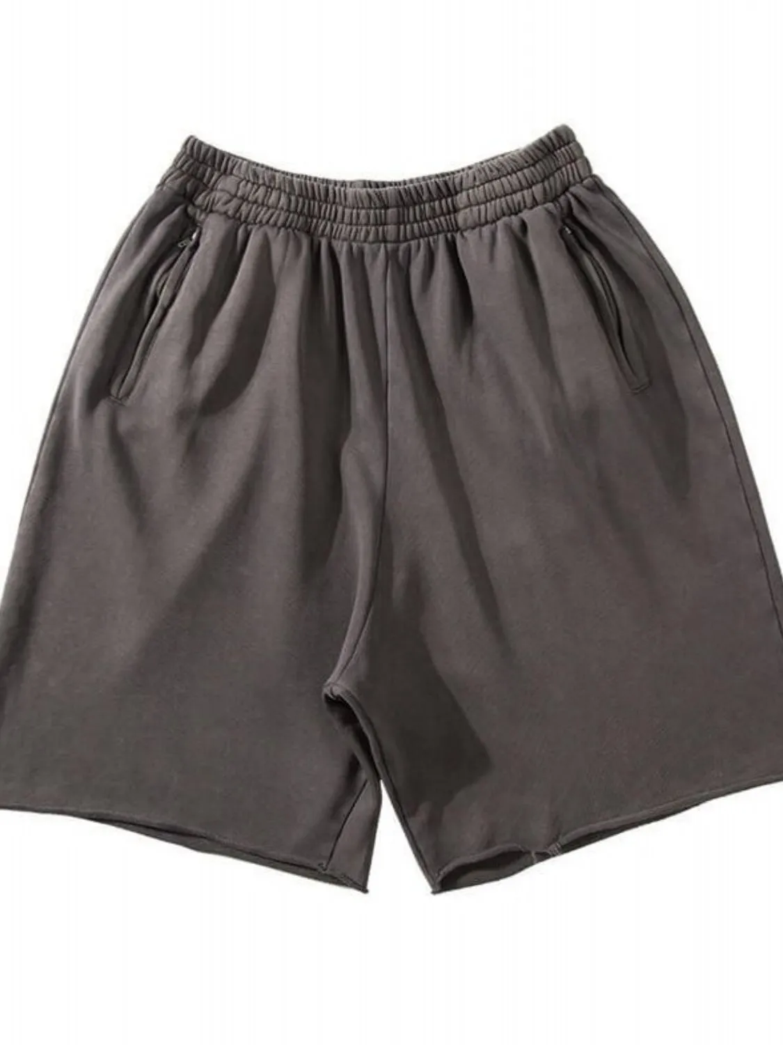 Men's Plus Size Elastic Waist Shorts