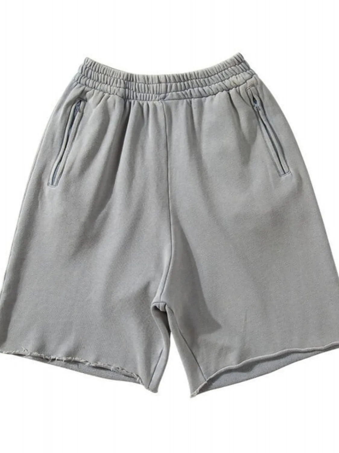 Men's Plus Size Elastic Waist Shorts