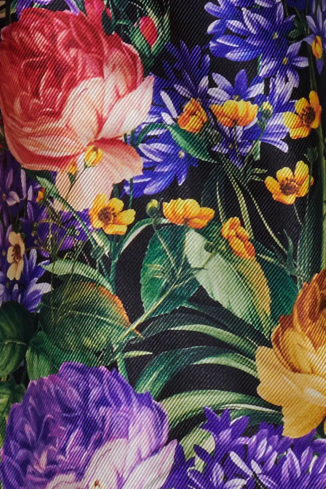 Midnight Blossom Maxi Dress