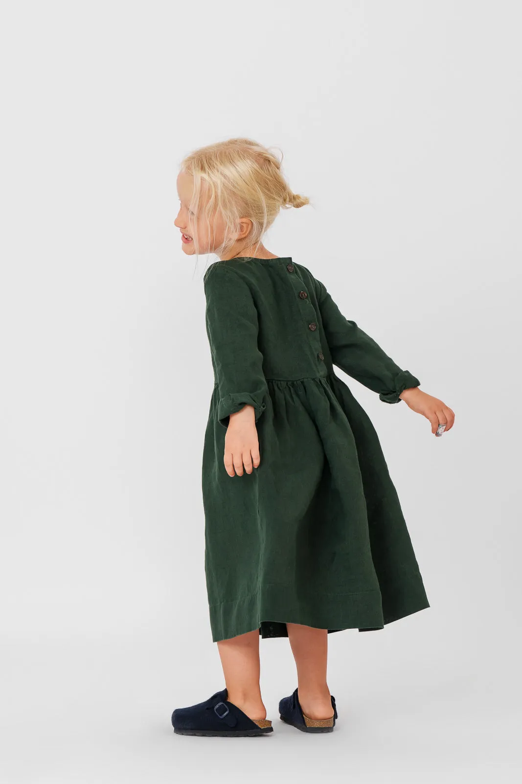 Mini Me Smock Dress, Long Sleeve