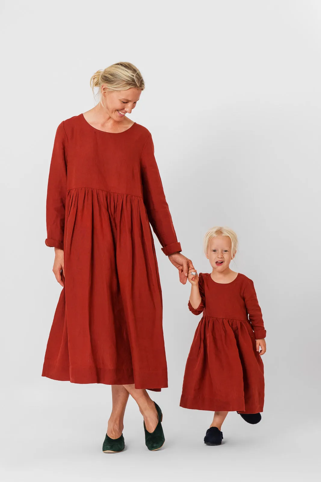 Mini Me Smock Dress, Long Sleeve