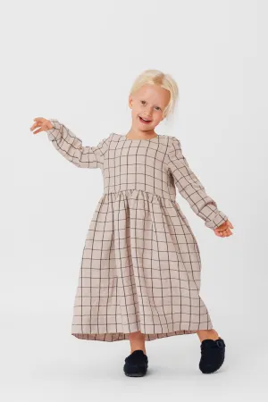 Mini Me Smock Dress, Long Sleeve