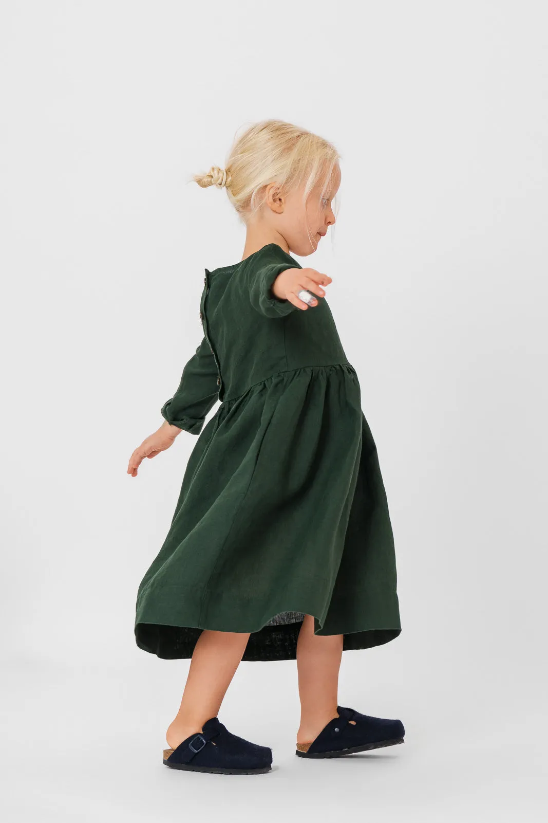 Mini Me Smock Dress, Long Sleeve