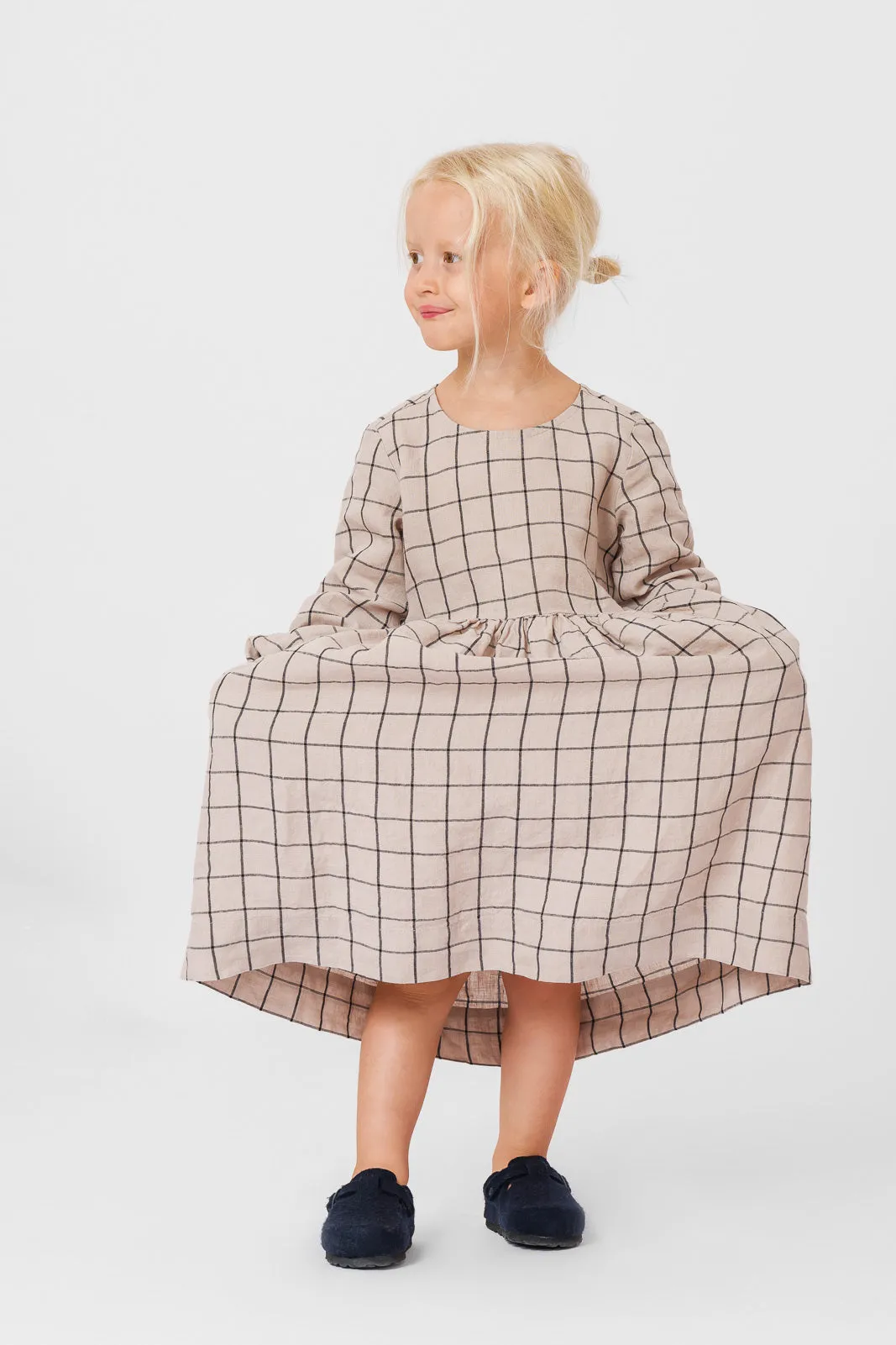 Mini Me Smock Dress, Long Sleeve