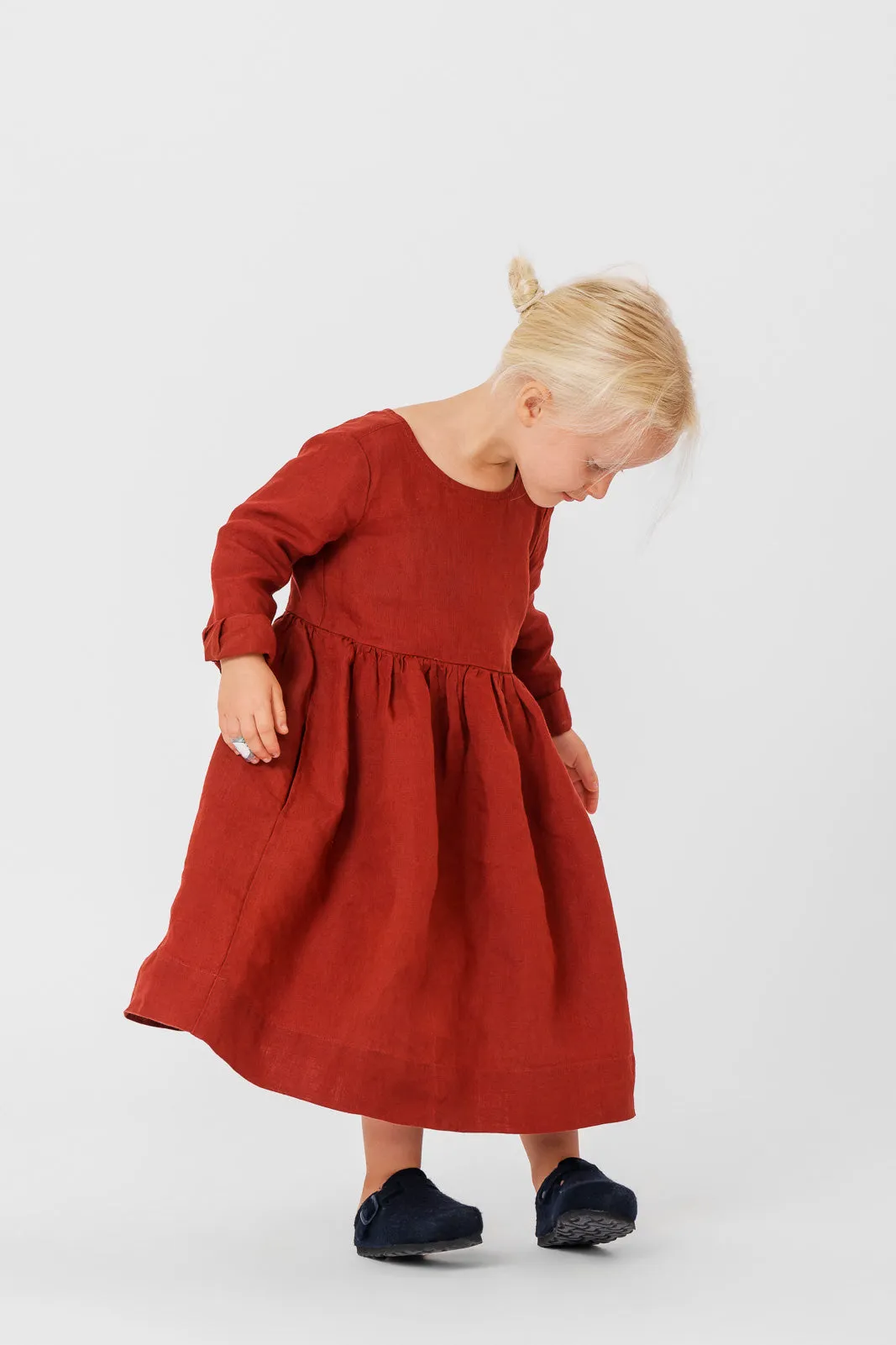 Mini Me Smock Dress, Long Sleeve