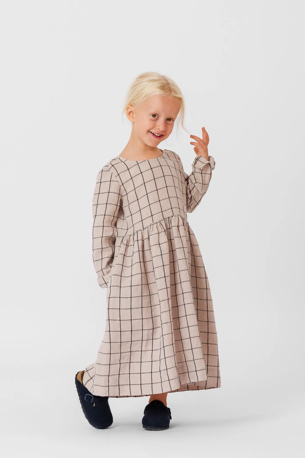 Mini Me Smock Dress, Long Sleeve