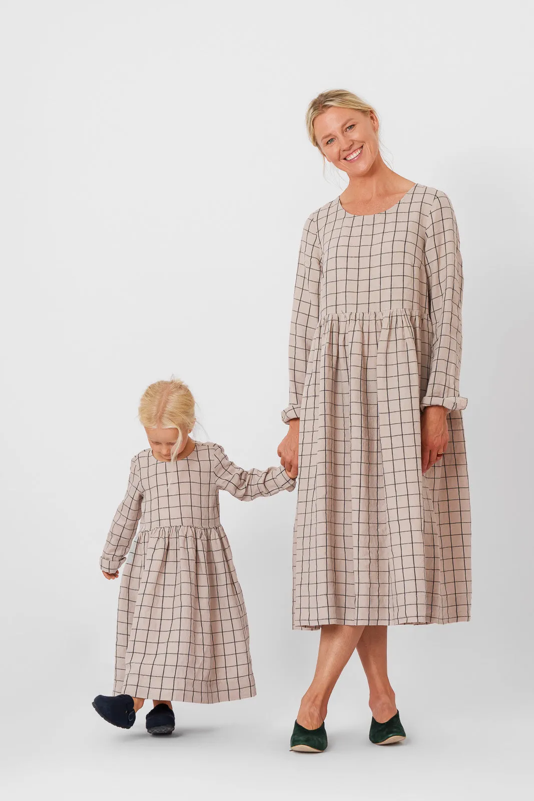 Mini Me Smock Dress, Long Sleeve