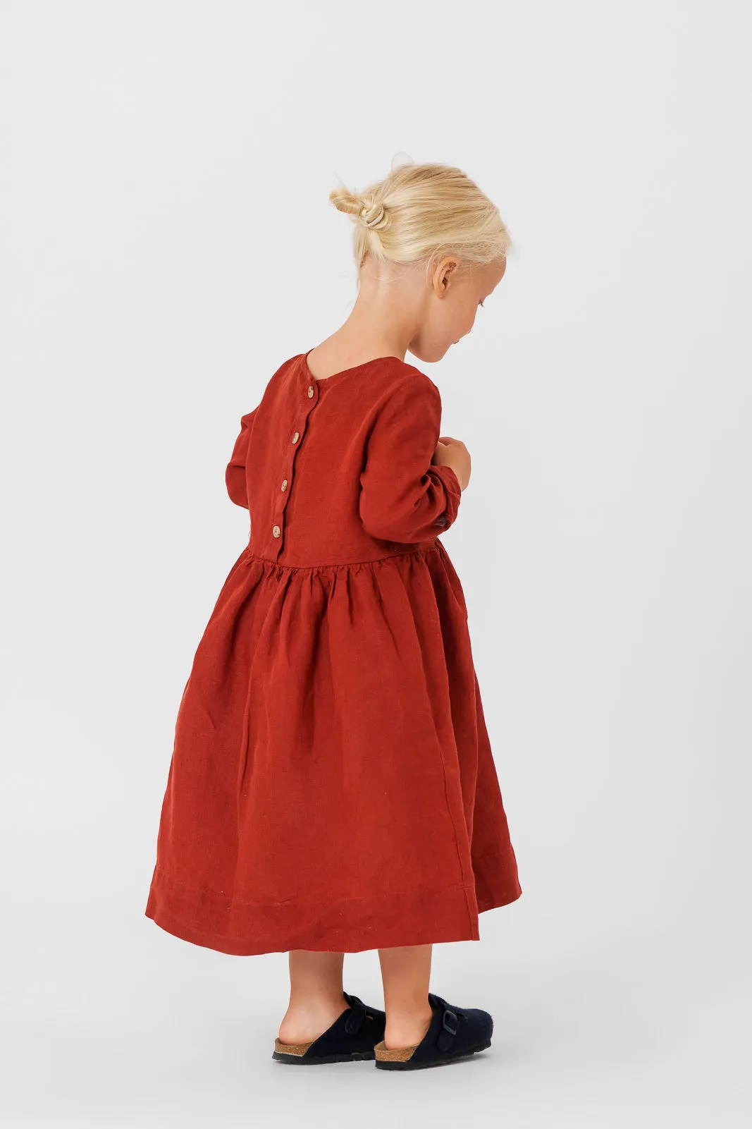 Mini Me Smock Dress, Long Sleeve