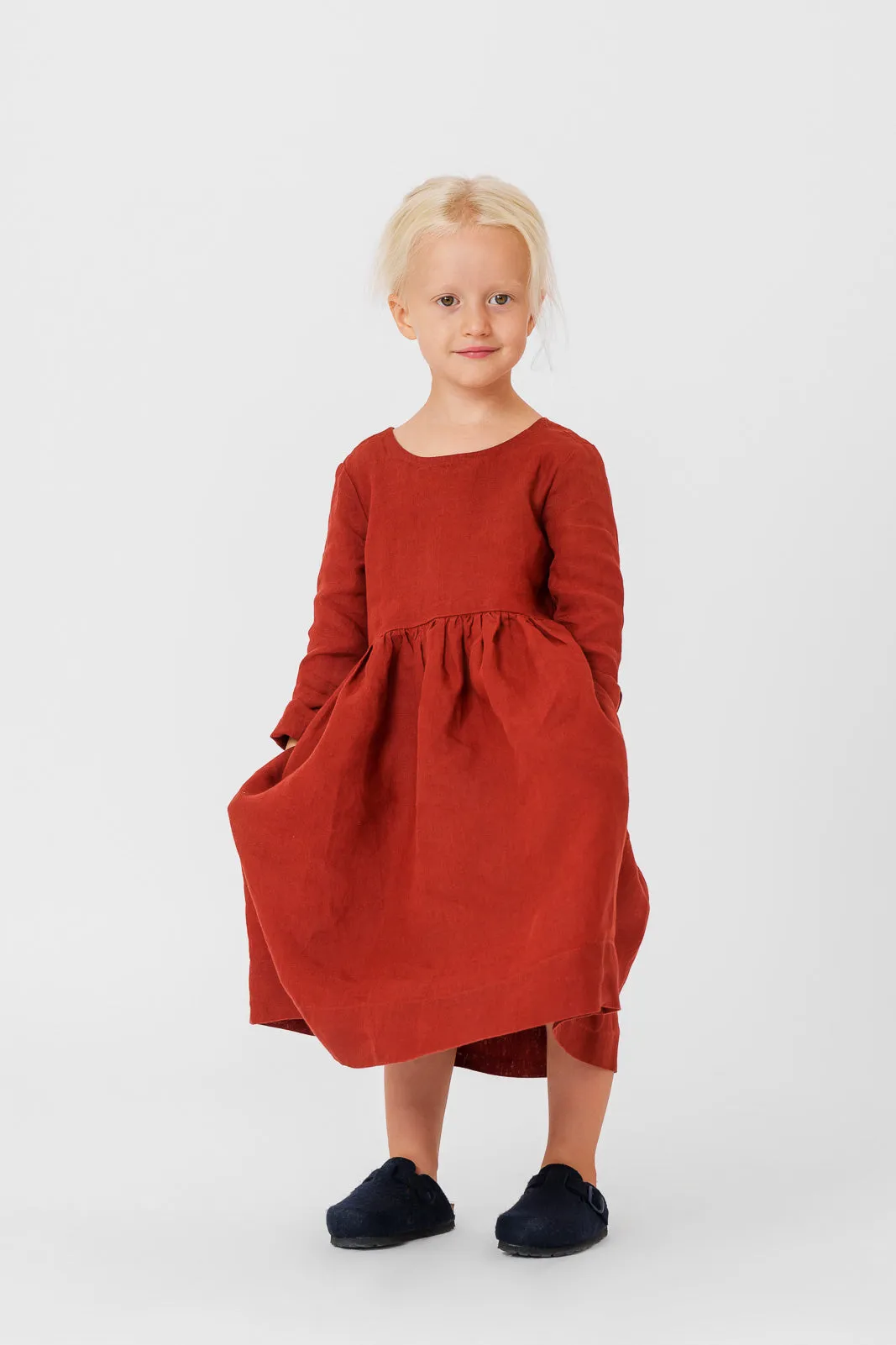 Mini Me Smock Dress, Long Sleeve