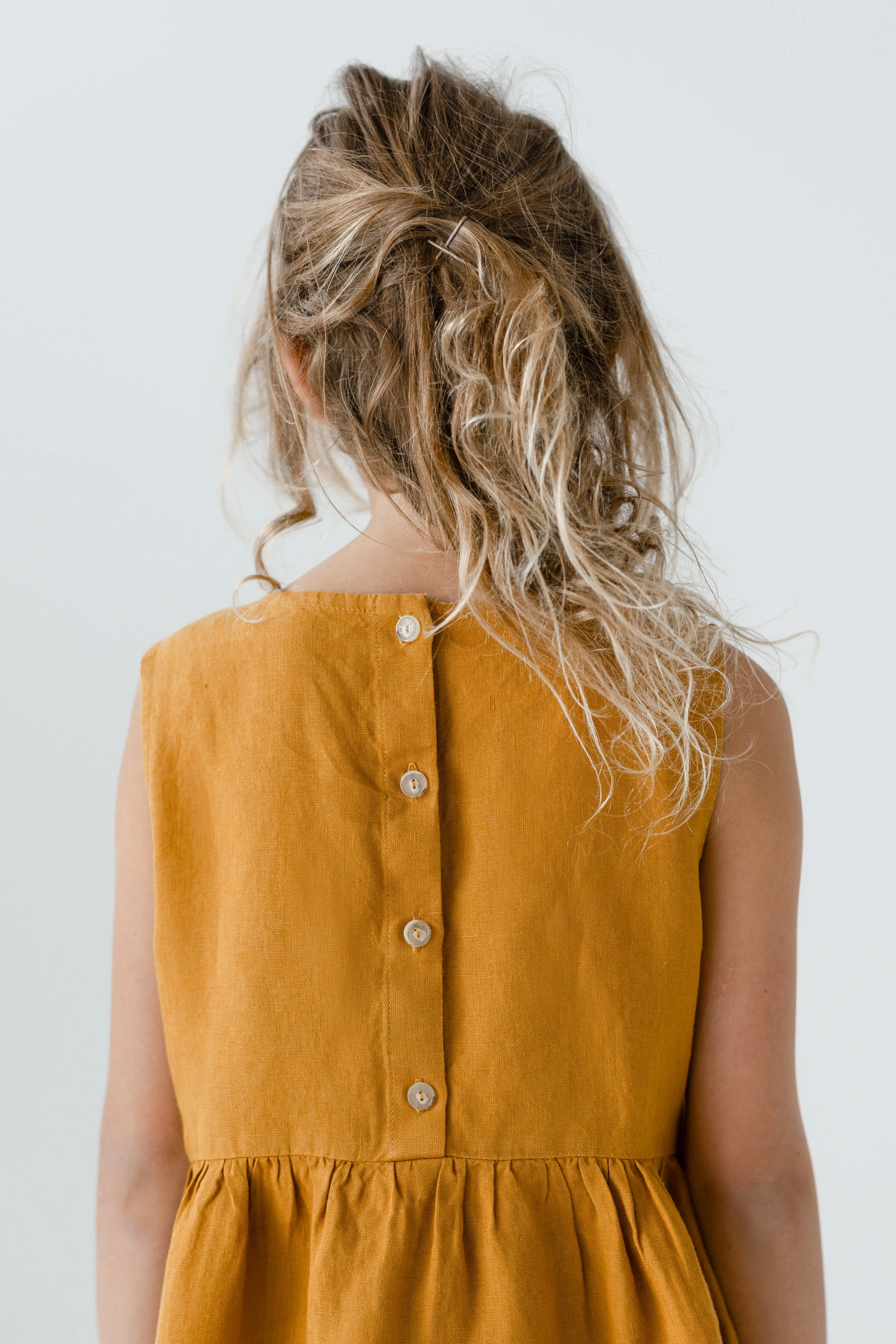 Mini Me Smock Dress, Sleeveless