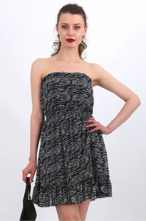 MISS PINKI Chloe animal print midi dress