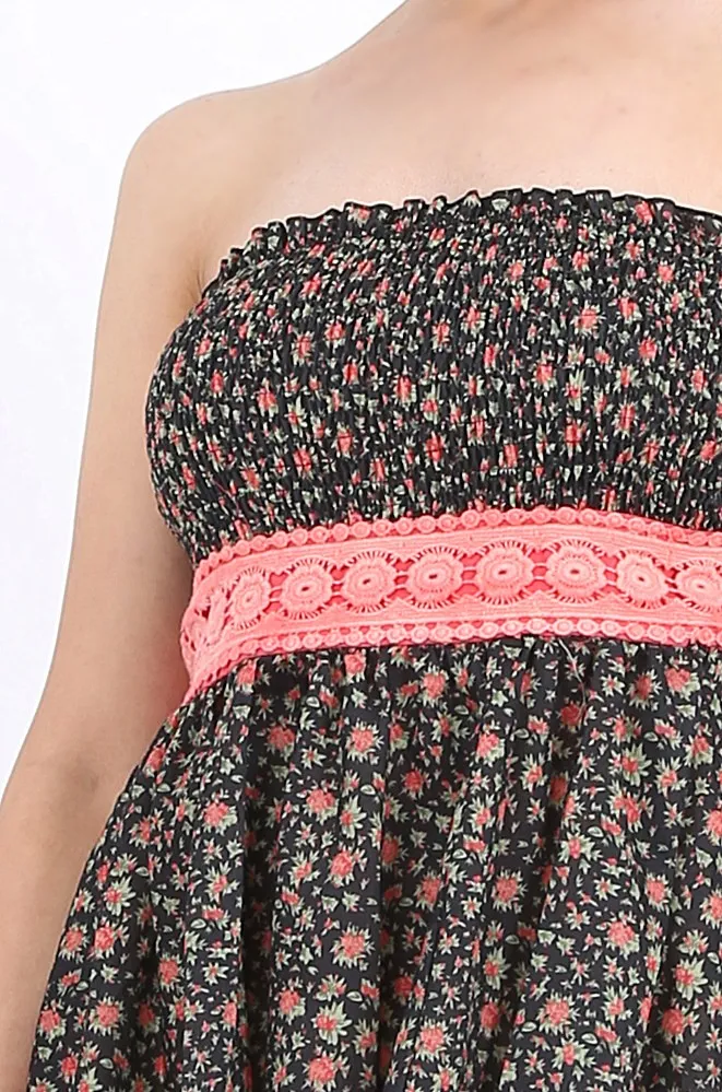 MISS PINKI Savannah boob tube dress