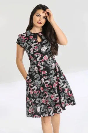 Mushu Mid Dress - Black -