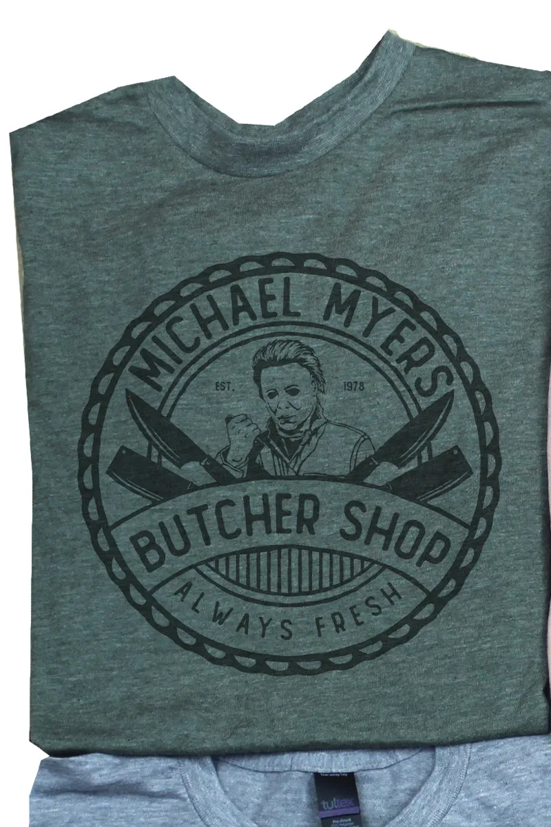 Myers Butcher Shop Unisex Poly-Rich Blend Tee